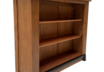 Art Deco Modernist Open Bookcase by Jan Brunott, 1920s